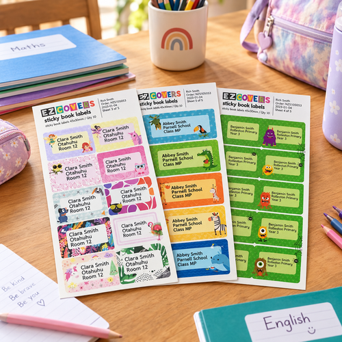 Personalised Book Labels