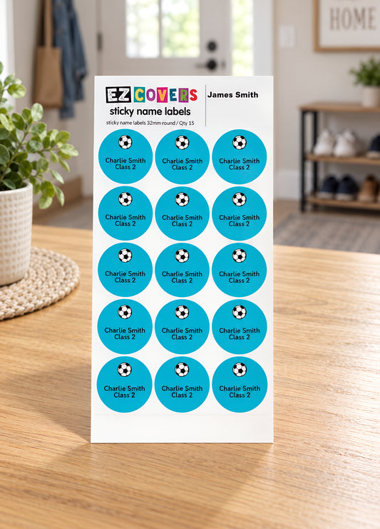 Personalised Circle Labels