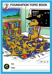 Clever Kangaroo Scrapbook Size Covers