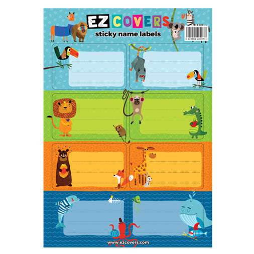 Sticky Name Labels x 8