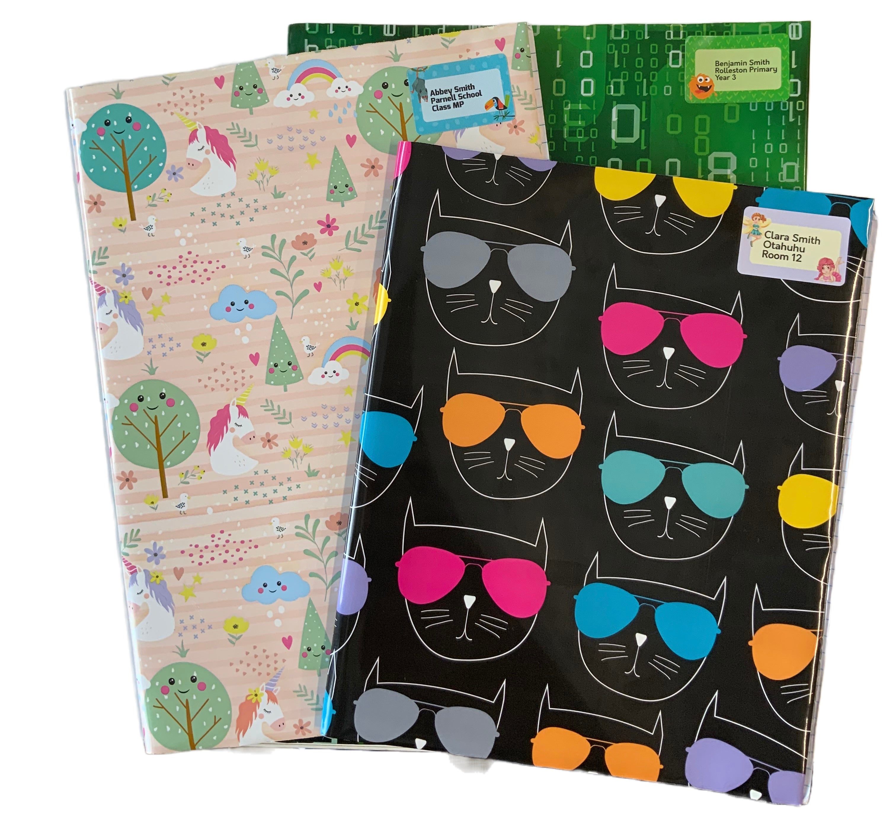 Personalised Book Labels EZ Covers Australia personalised-book-labels-ez-covers-australia